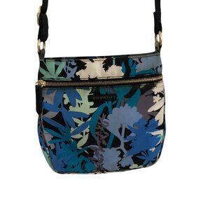 Vera Bradley Crossbody Bag With Tropical Floral Print & Adjustable Strap